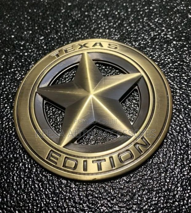 Sticker Texas Edition Gold