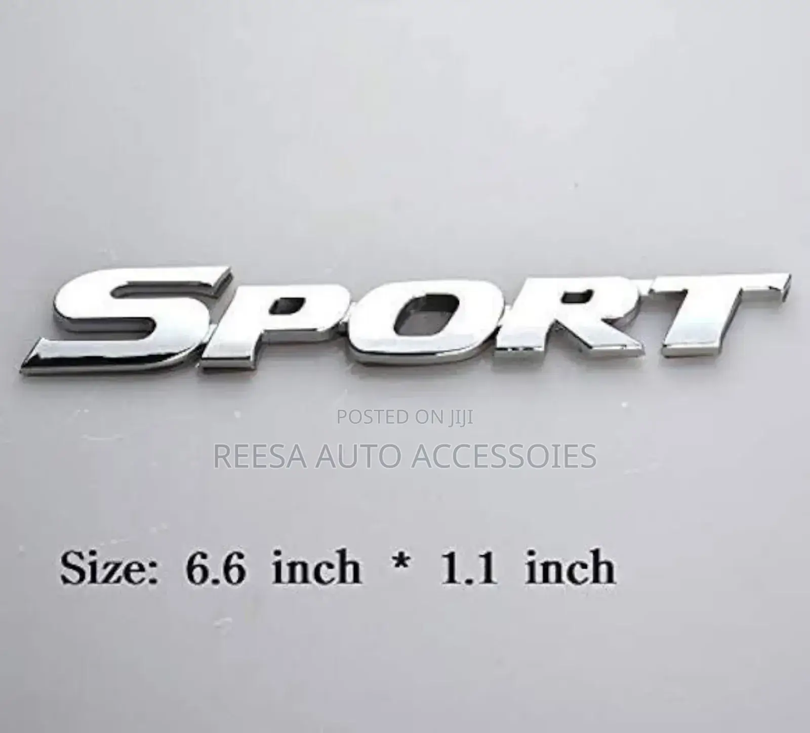 Sticker Sport Silver