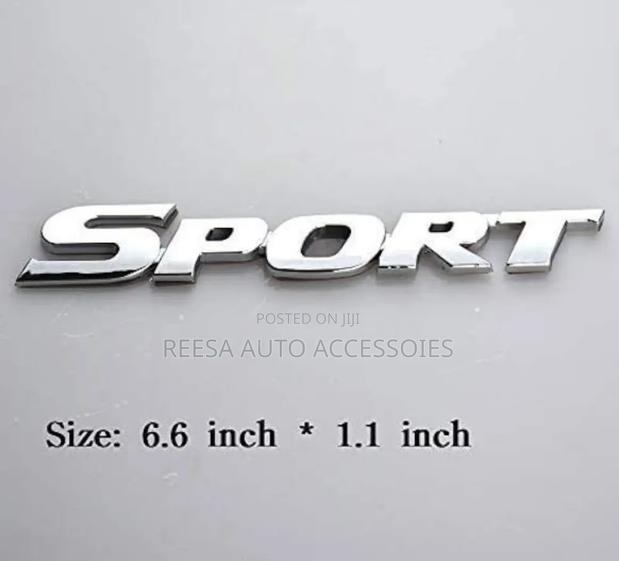 Sticker Sport Silver
