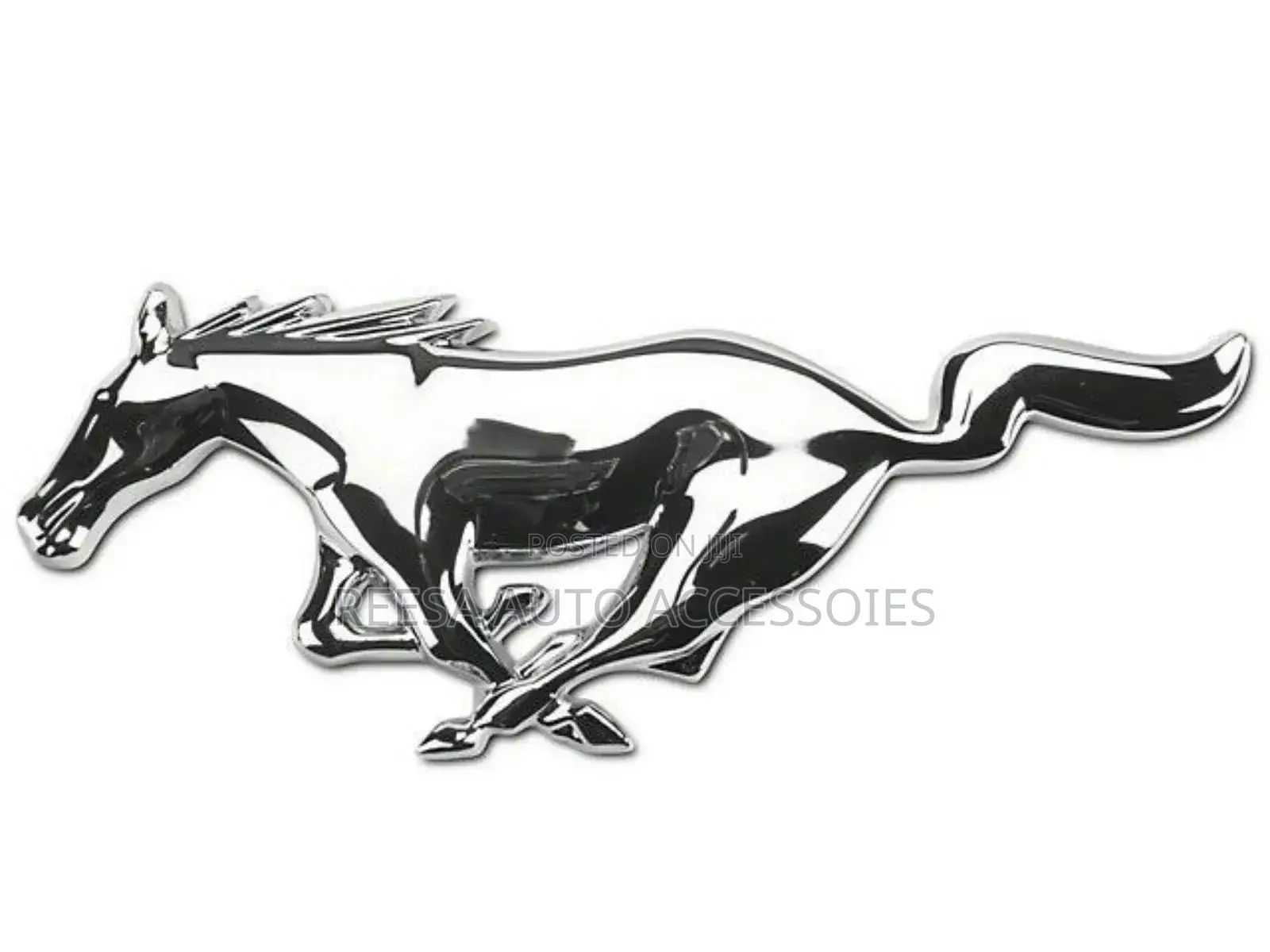 Sticker Horse Silver