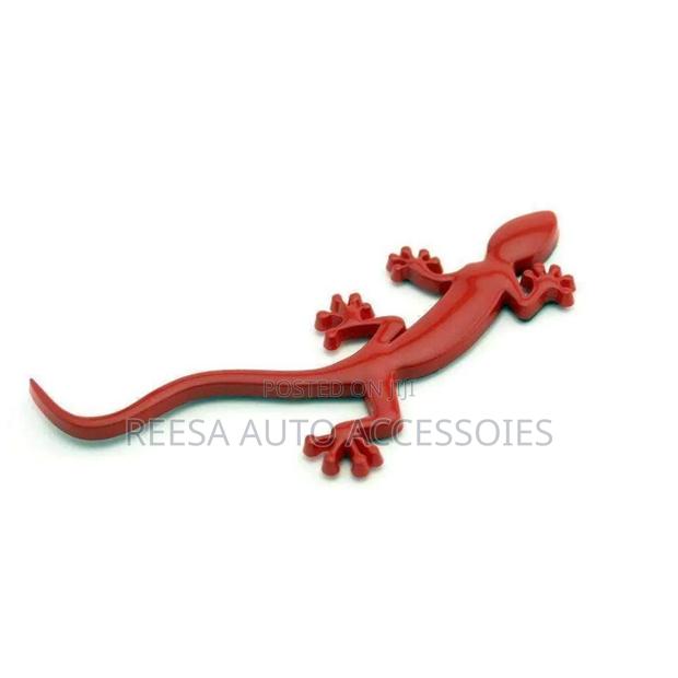 Sticker Lizard Red
