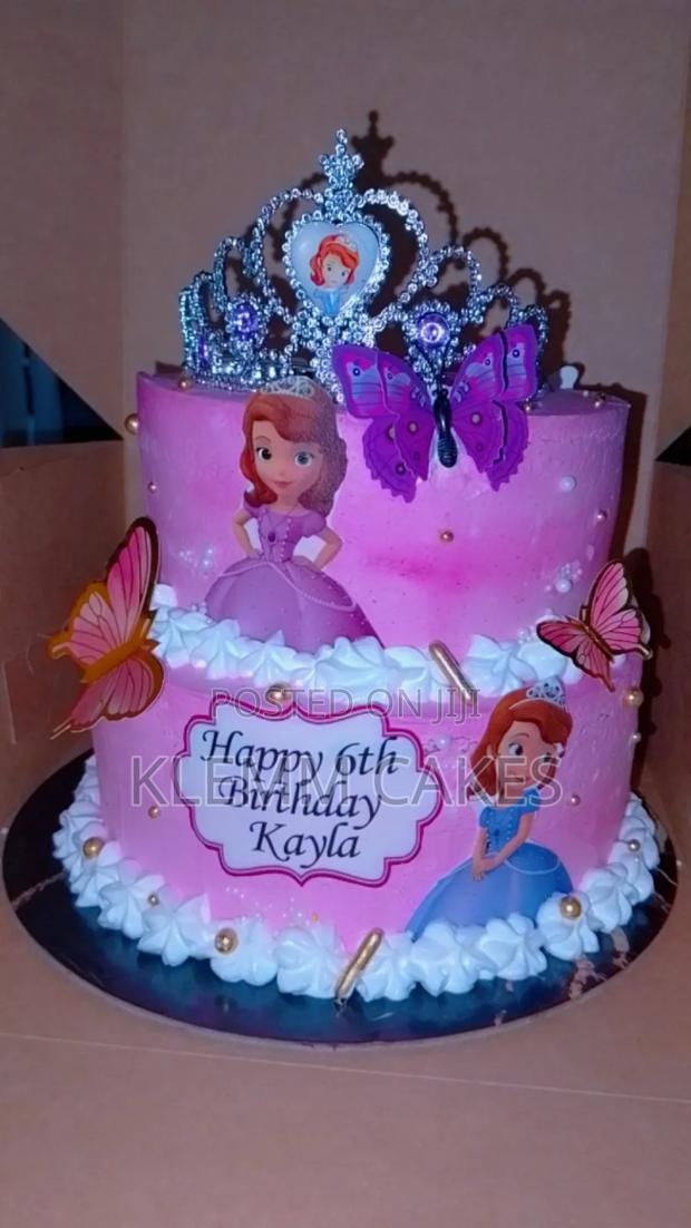 Sofia Themed Cake 2kgs - main view