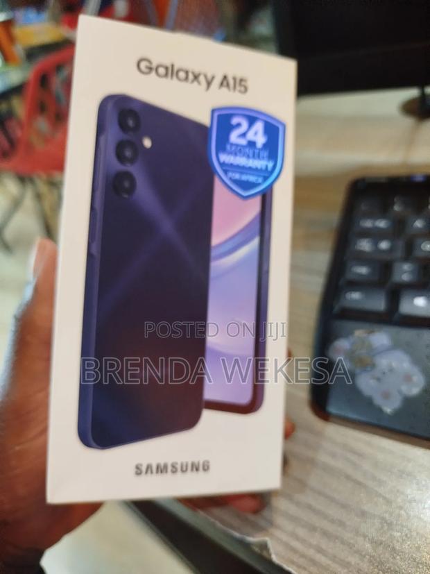 New Samsung Galaxy A15 128 GB Black - thumbnail 3