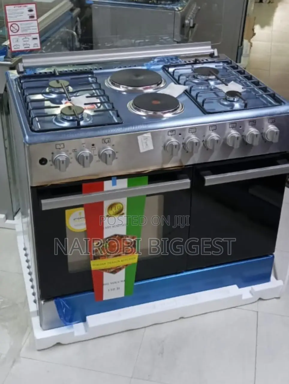 Quality Von Cooker 4 Gas + 2 Electric Standing Cooker