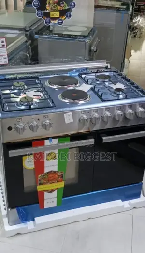 Von Cooker 4 Gas + 2 Electric Standing Cooker