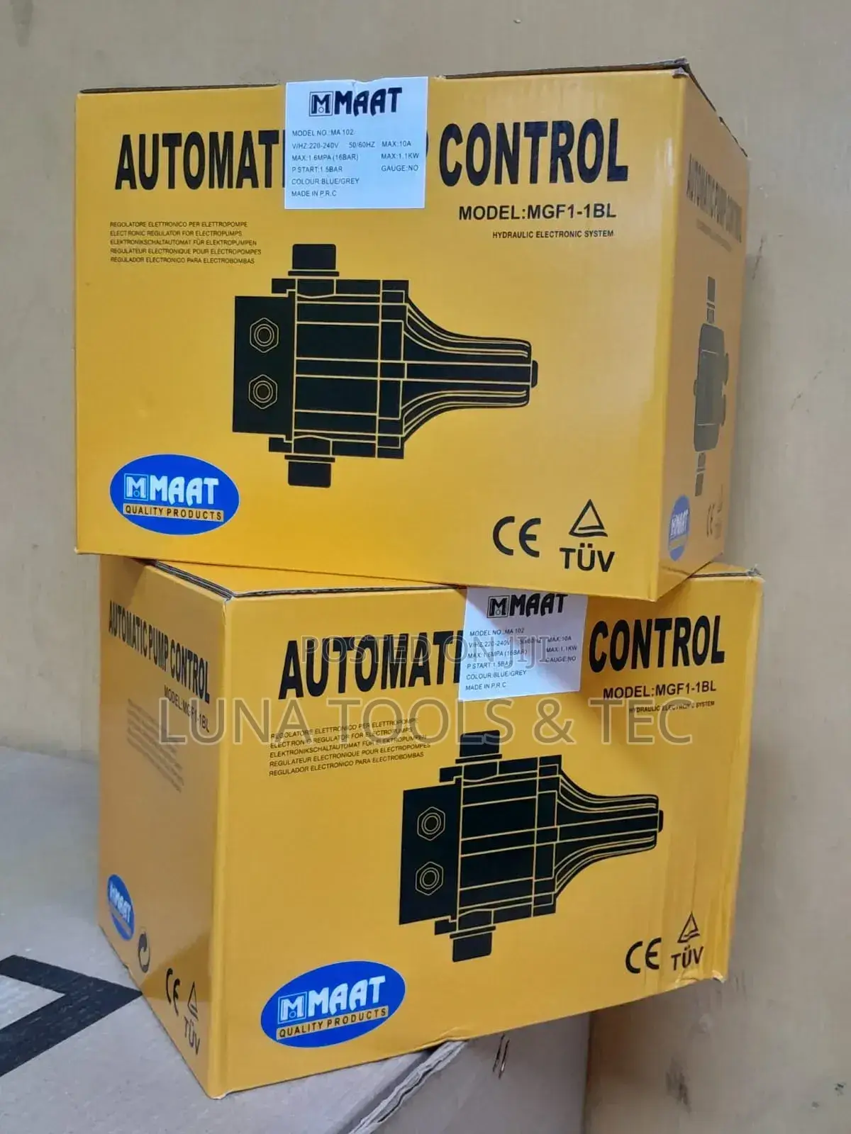 Automatic Pressure Control Switch