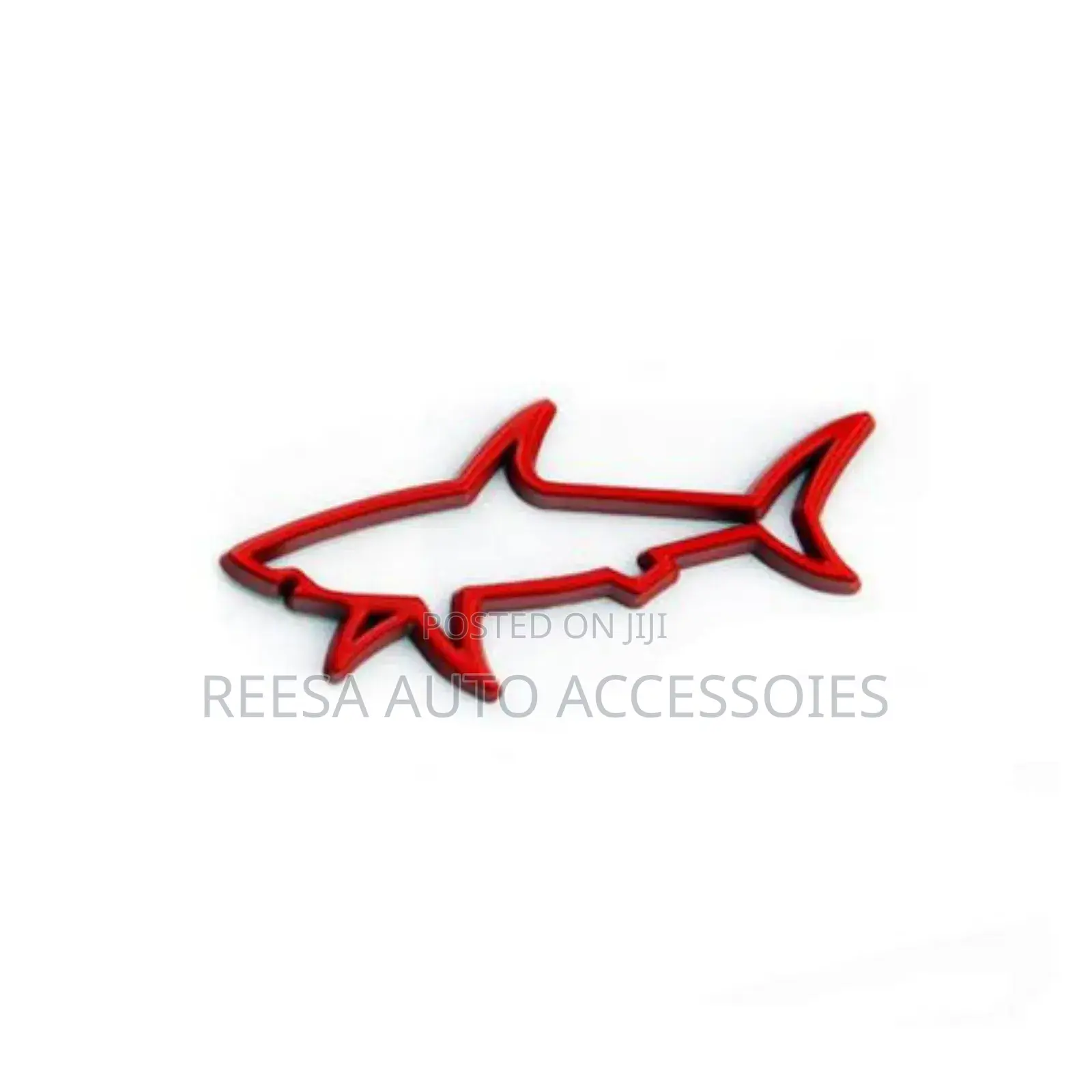 Sticker Shark Red
