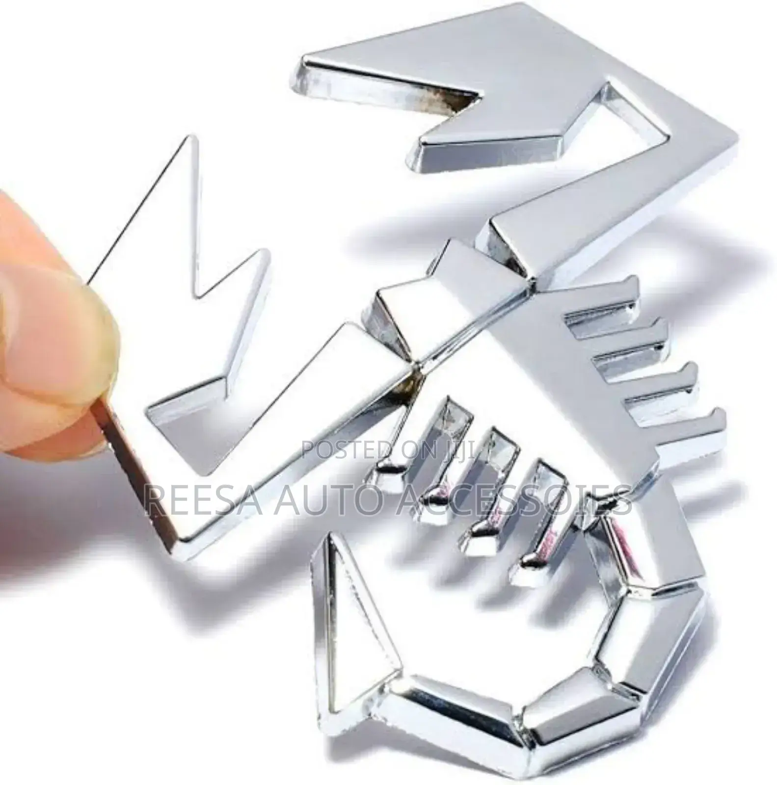 Sticker Scorpion Silver