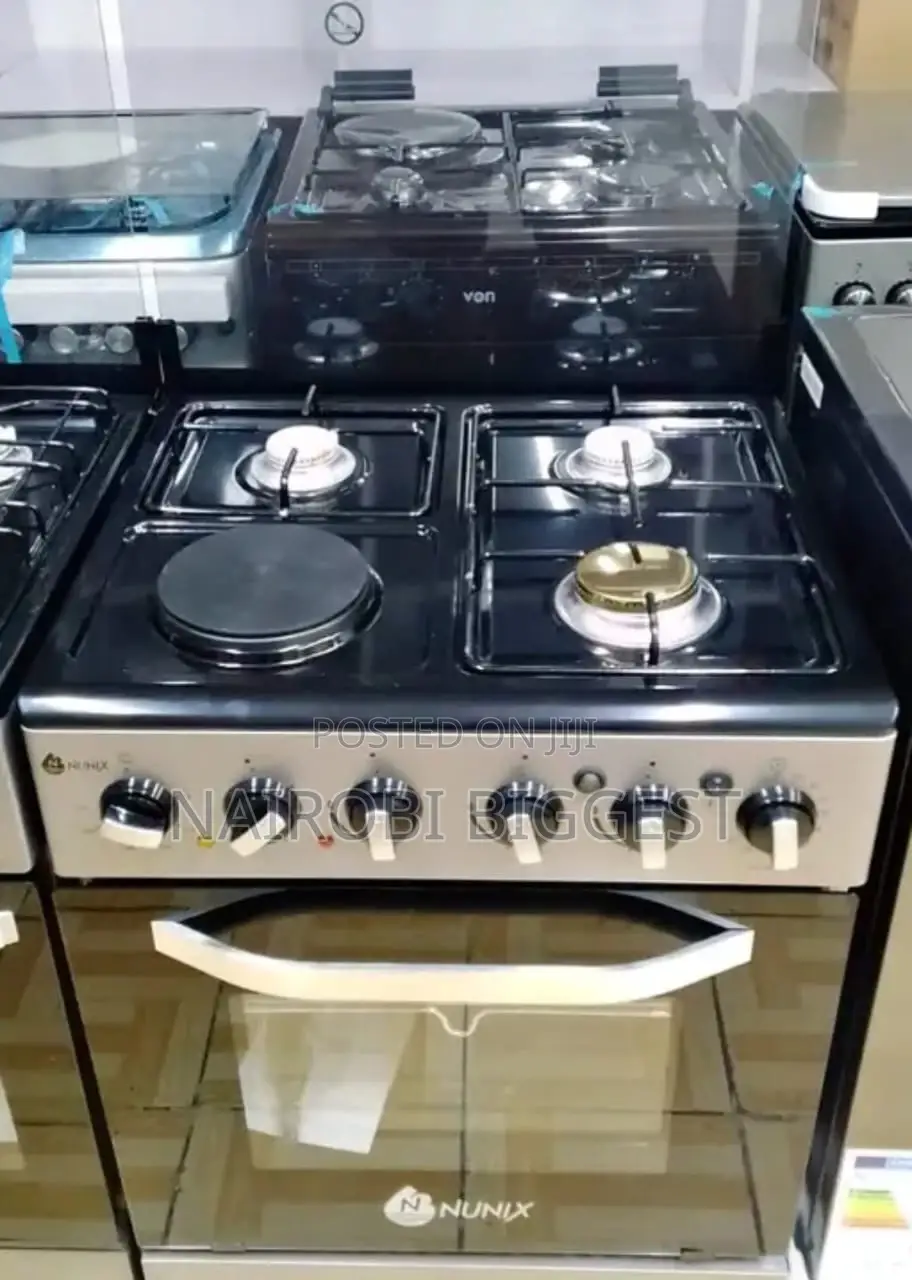 3+1 Nunix Cooker 60 By 60 With Electric Oven