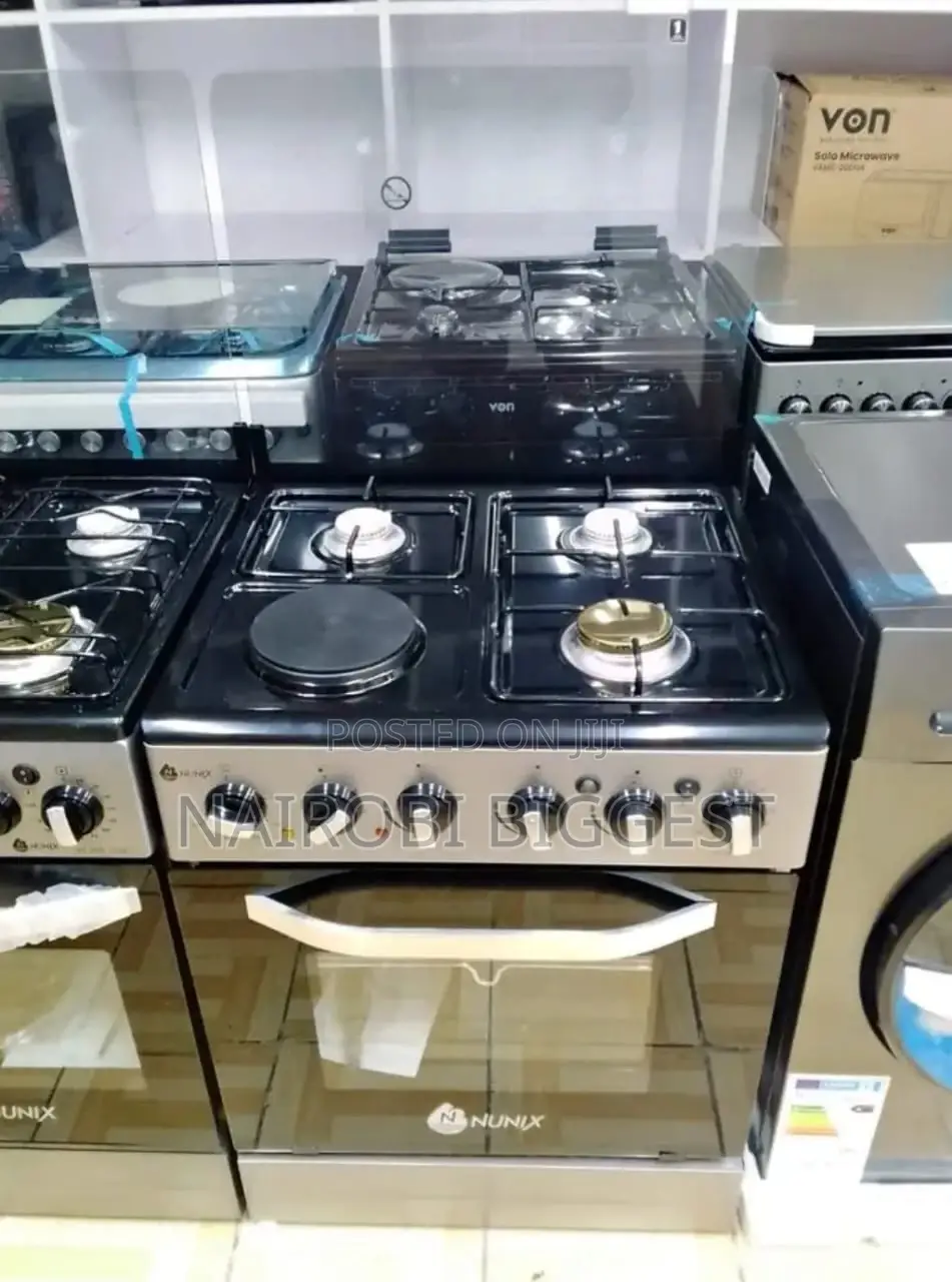3+1 Nunix Cooker 60 By 60 With Electric Oven