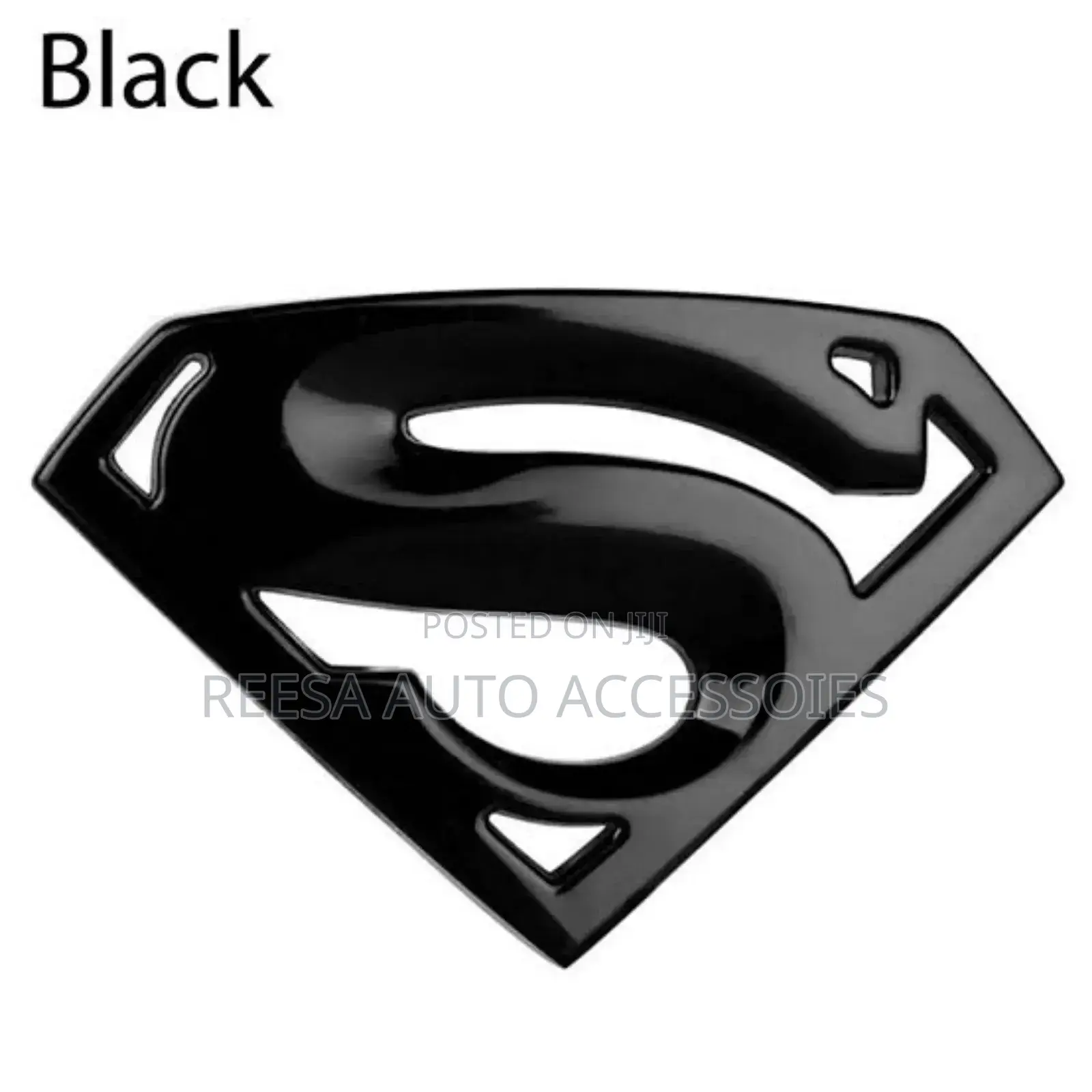 Sticker Superman Black
