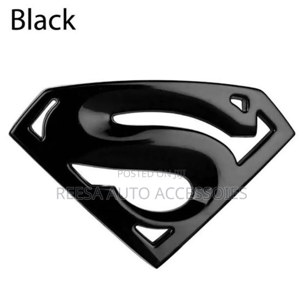 Sticker Superman Black