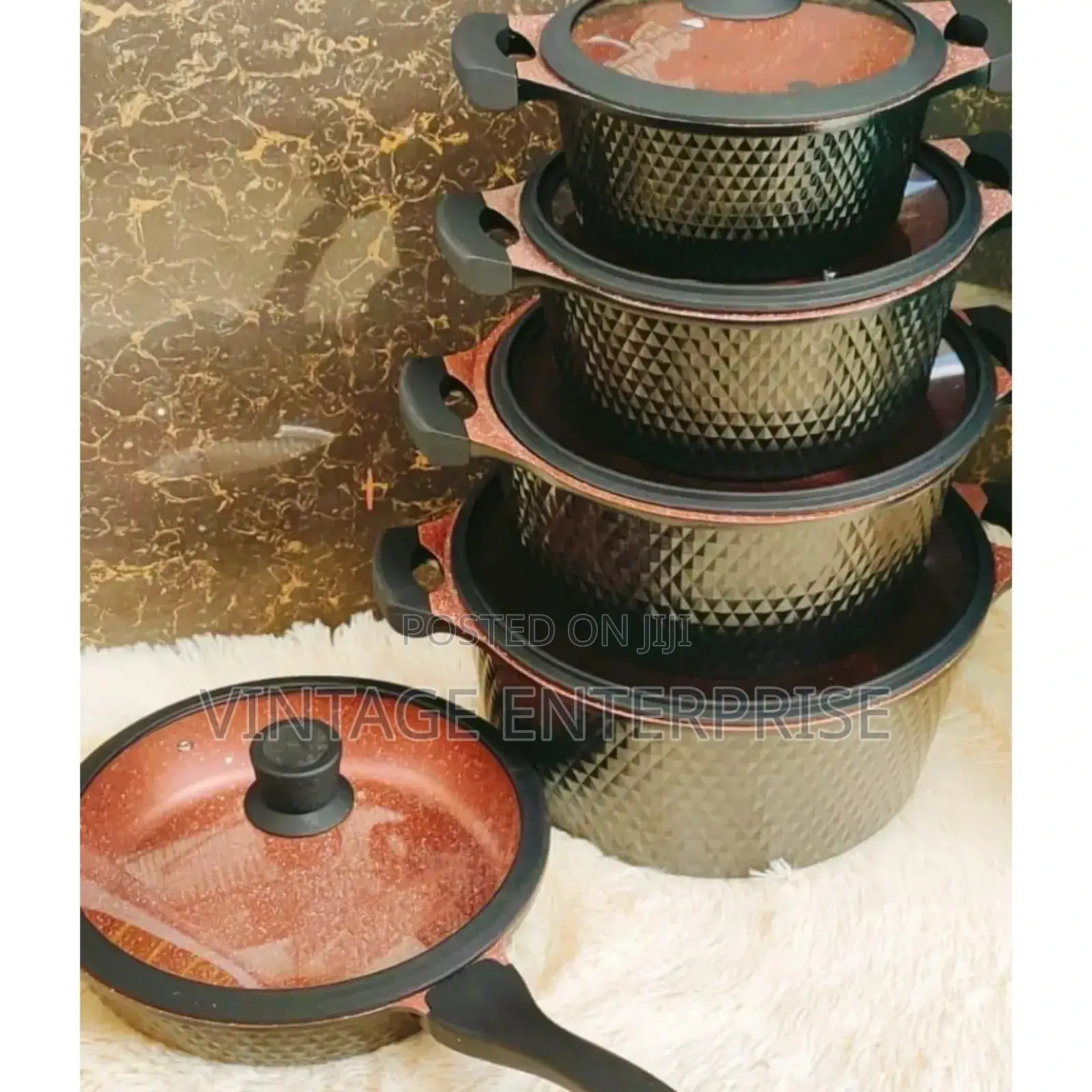 Cookware 10pcs Granite Cookware.
