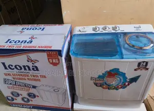 9kgs Icona Twin Tub Washing Machine