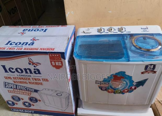 9kgs Icona Twin Tub Washing Machine