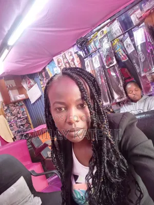 Barber and Shampoo Lady