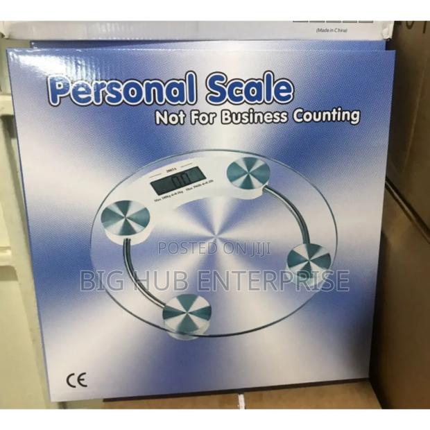 Personal Glass Bathroom Scale - main view