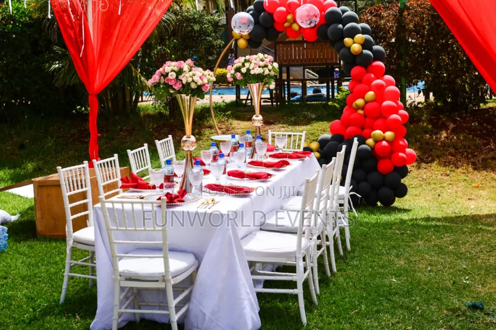 Balloon Garlands and Events Decor