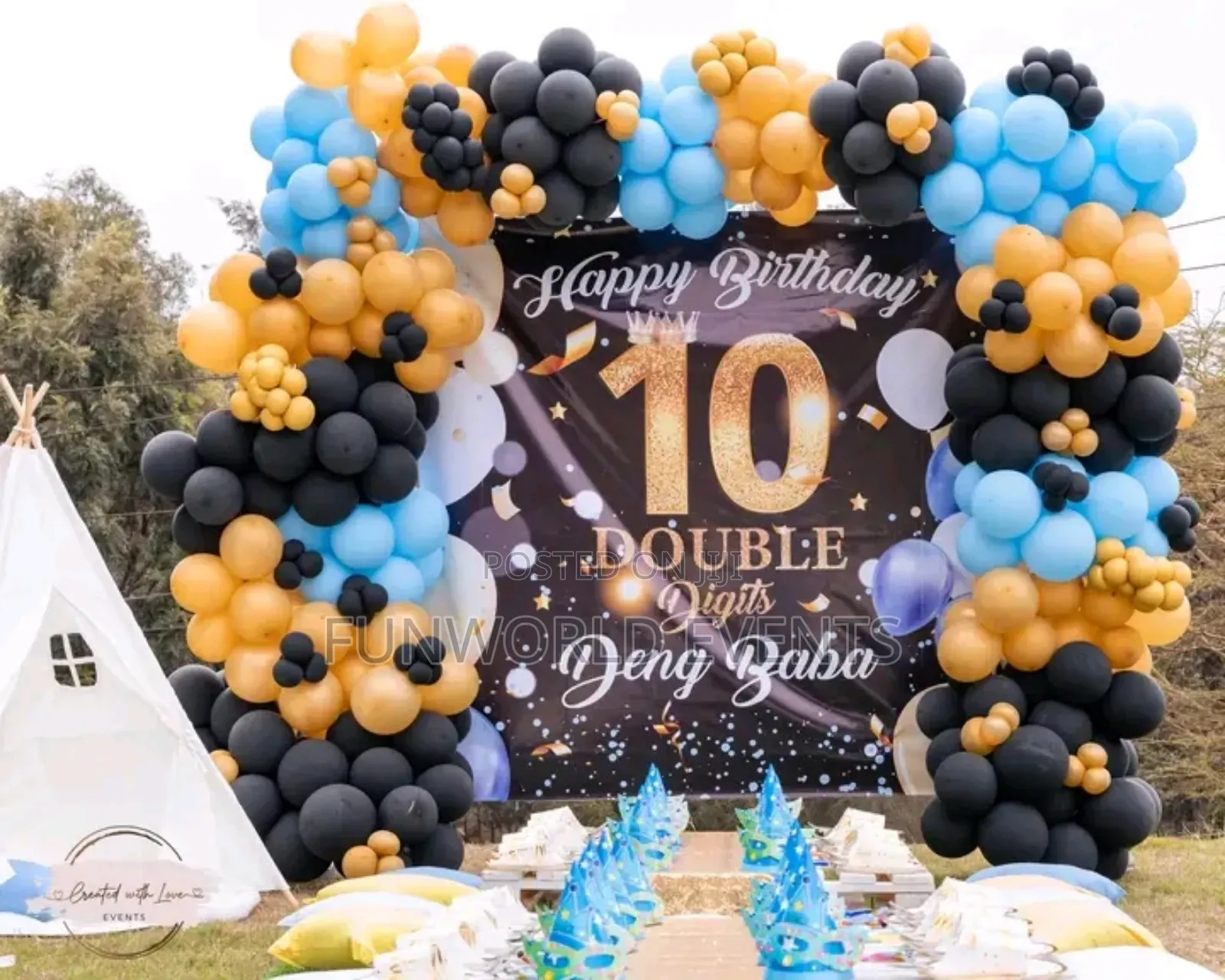 Balloon Garlands and Events Decor