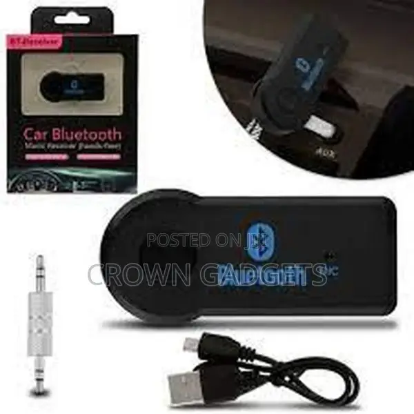 Bluetooth to Aux Jack Audio Receiver