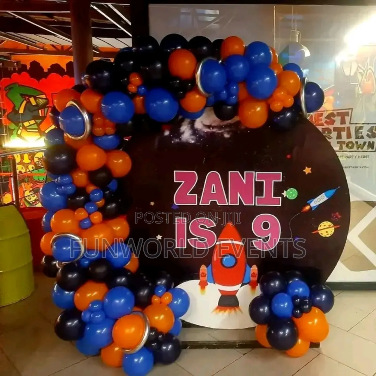 Balloon Garlands and Events Decor