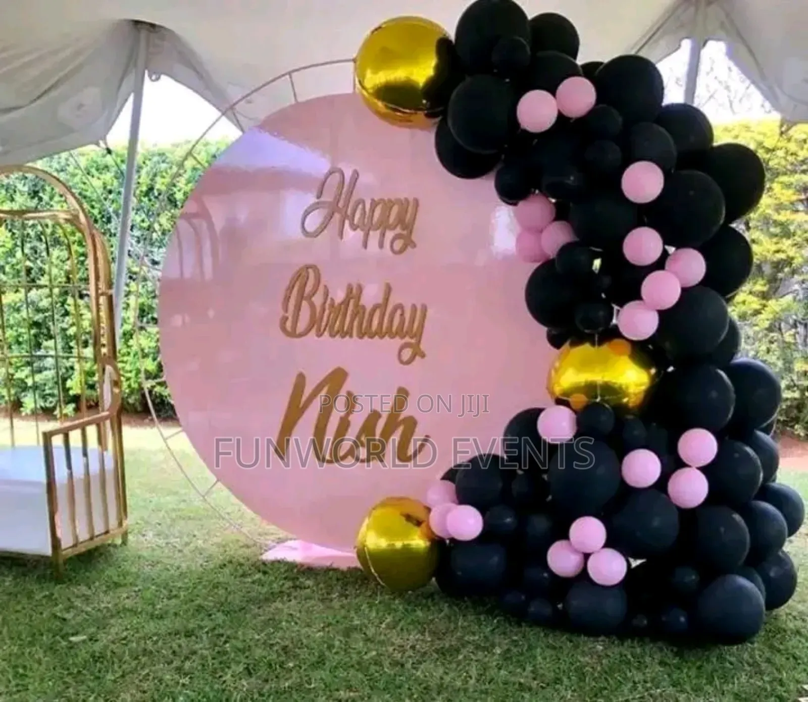 Balloon Garlands and Events Decor