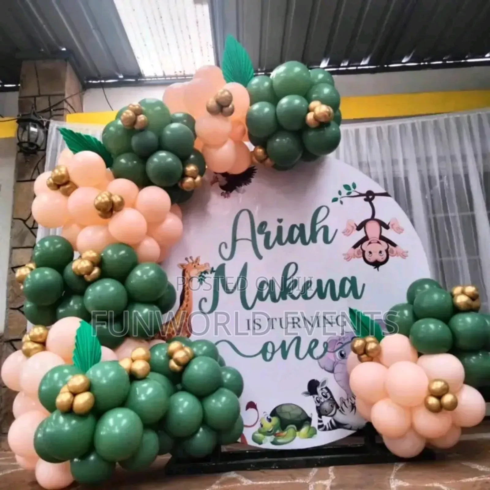 Balloon Garlands and Events Decor
