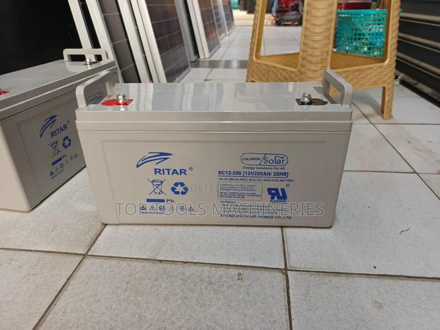 Brand New Ritar 200ah 12v Deep Cycle Battery - main view