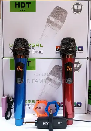 HDT 777 Dual Universal Wireless Microphone