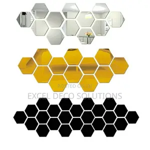 Hexagon Acrylic Mirrors