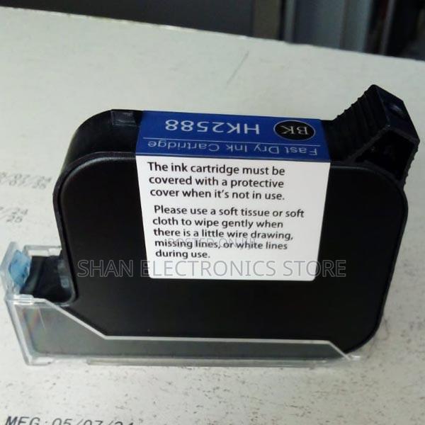 Quick Dry Ink Cartridge for Handheld Inkjet Printer -Black)