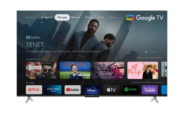 TCL 65 Inch P635 Android Qled TV - thumbnail 2