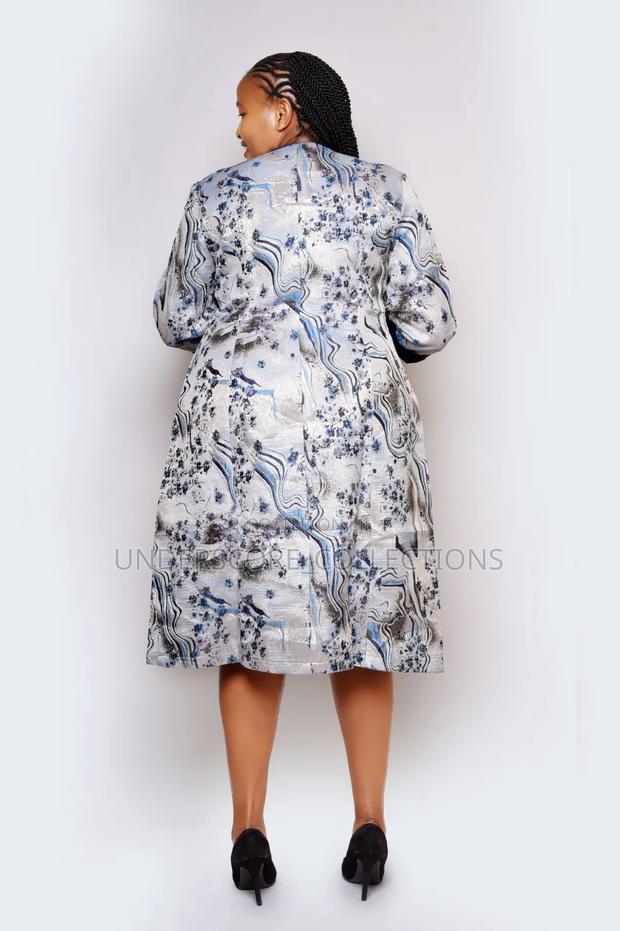 High End Plus Size Fitting Long Coat Turkey Dresses - thumbnail 3