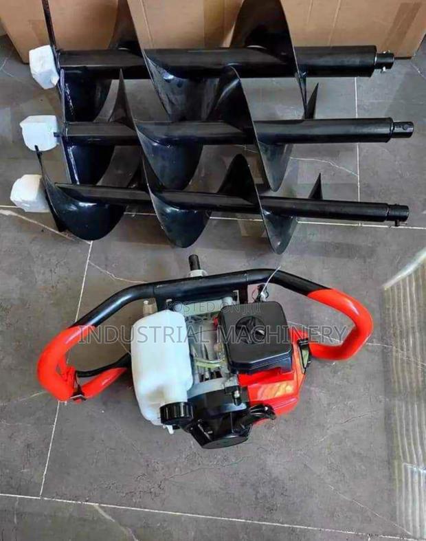 Earth Auger Drill Machine - Top - main view