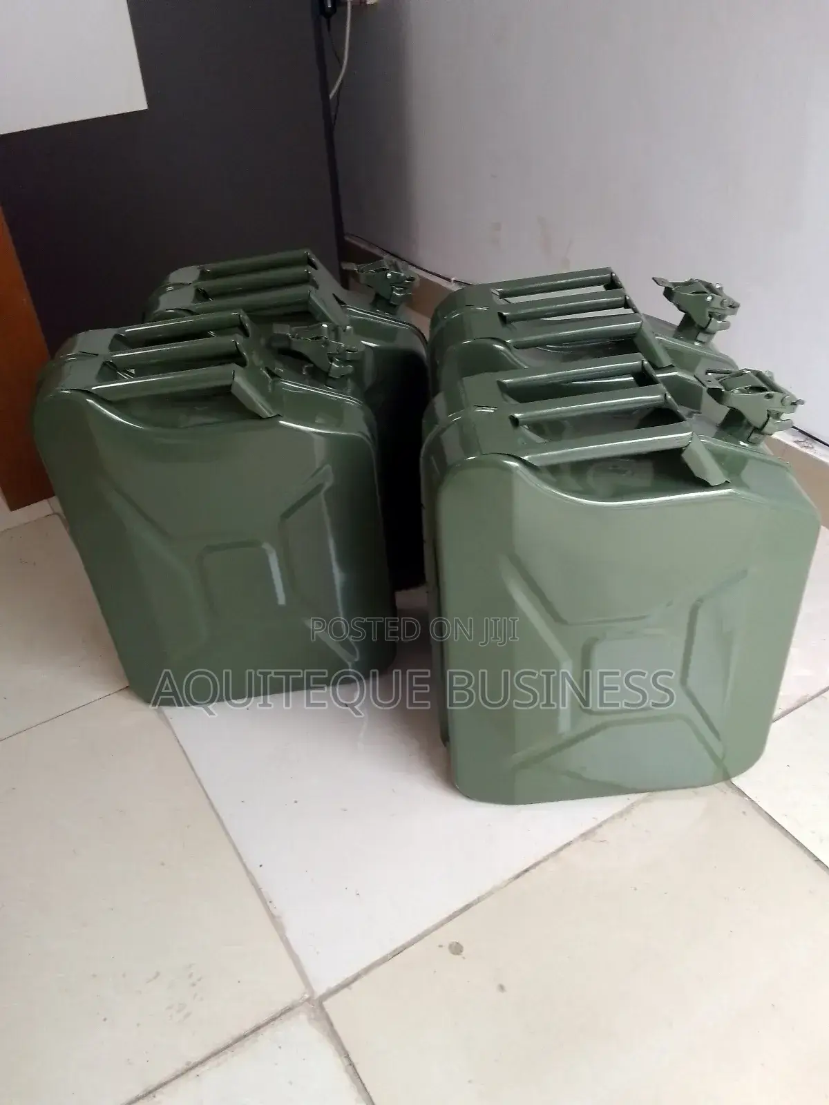 Stainless Fuel Can 20L