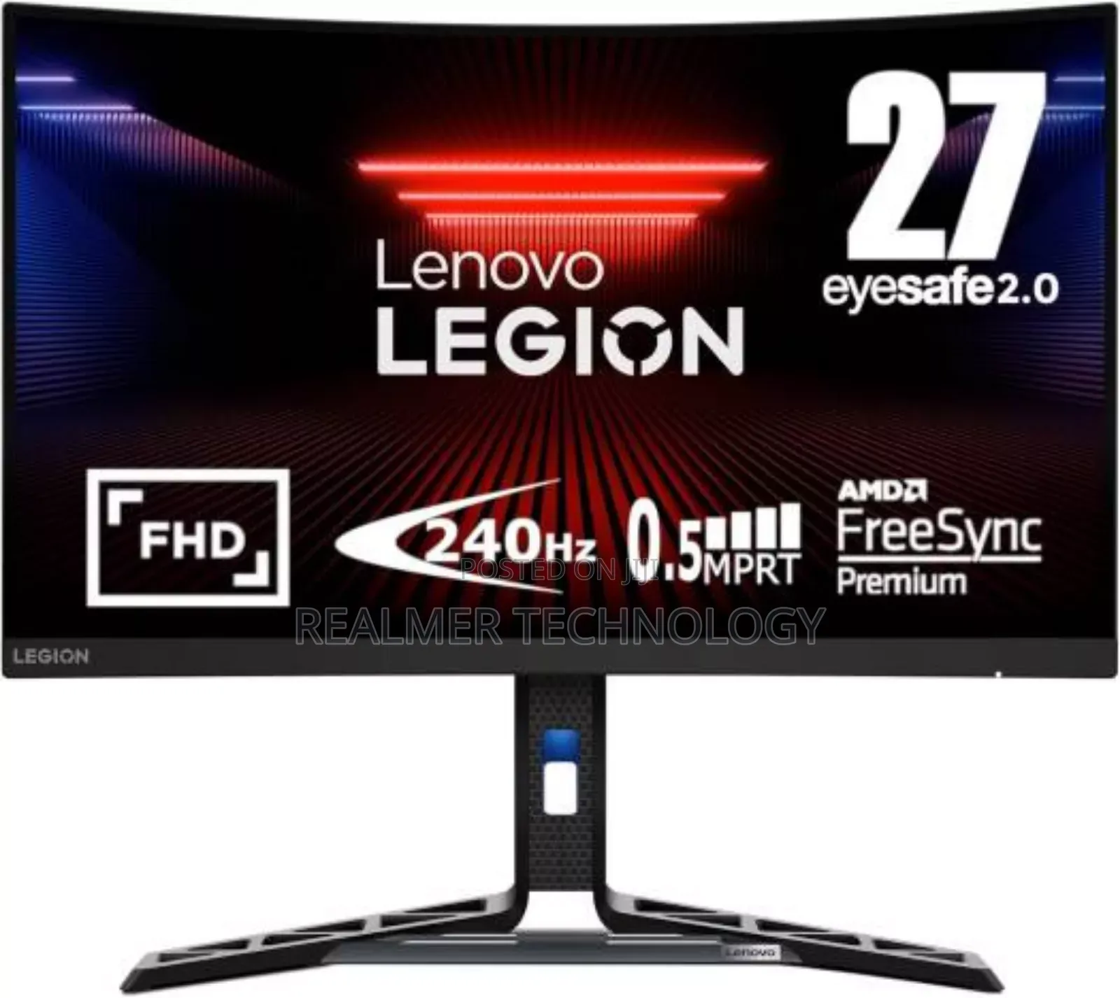 Lenovo Legion *R27fc* *Gaming Monitor - 27" FHD Display