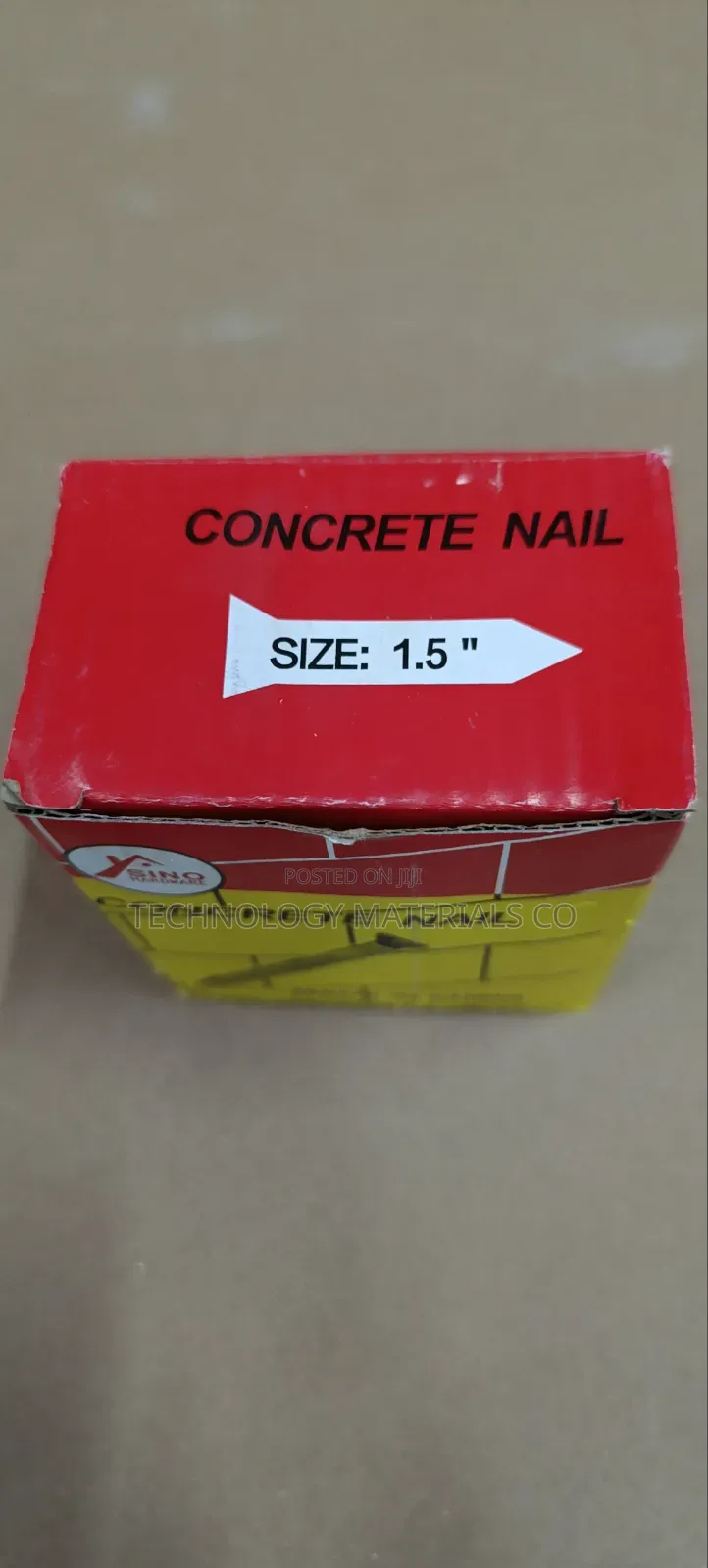 Concrete Steel Nails (1.5 Inches)