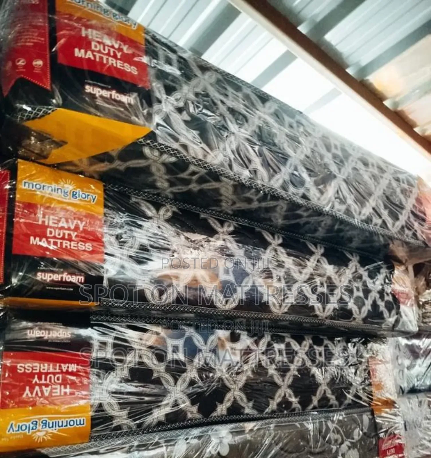 4by6 8inch Heavy Duty Quilted Mattresses + Free Delivery.