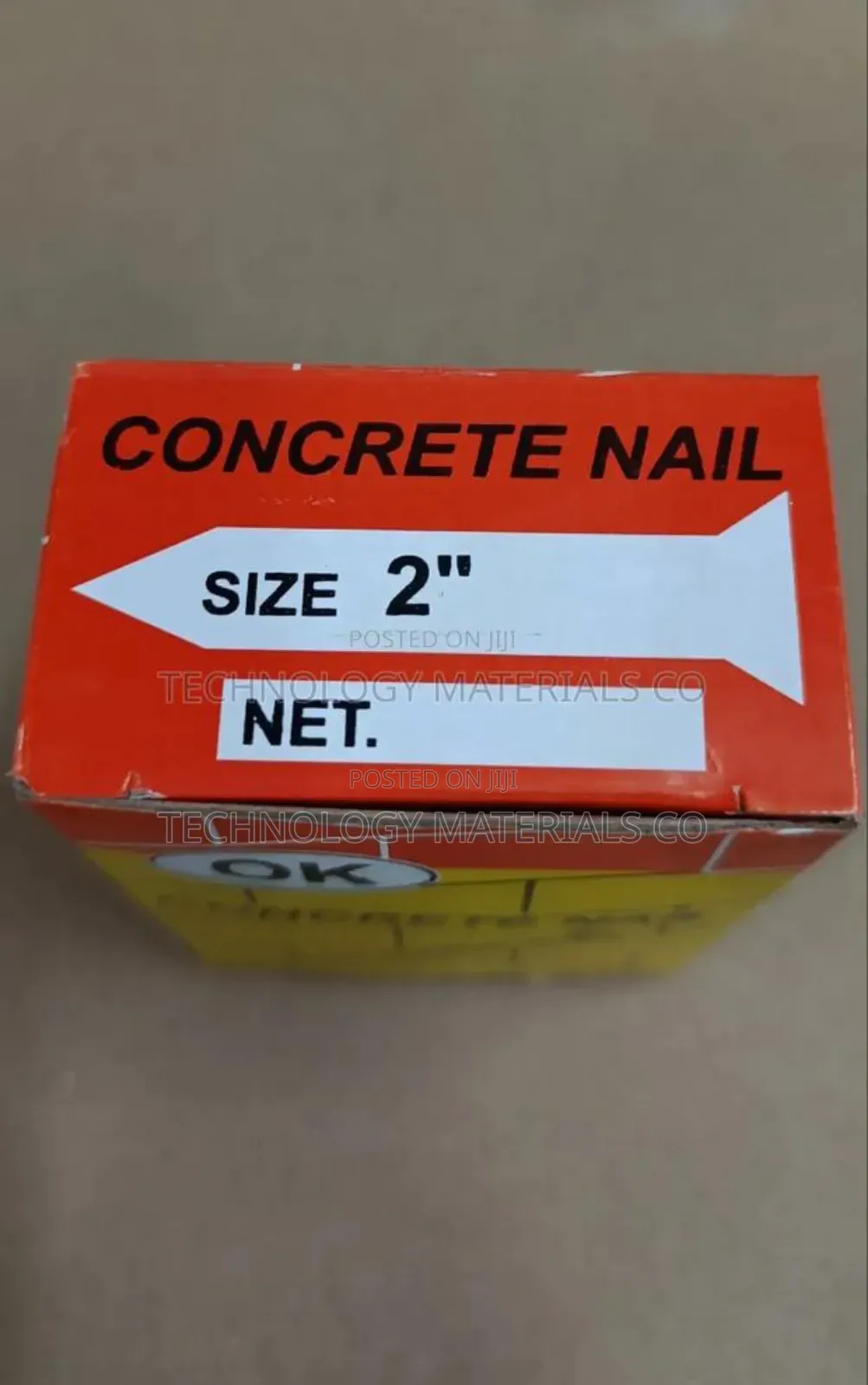 Concrete Steel Nails (2 Inches)