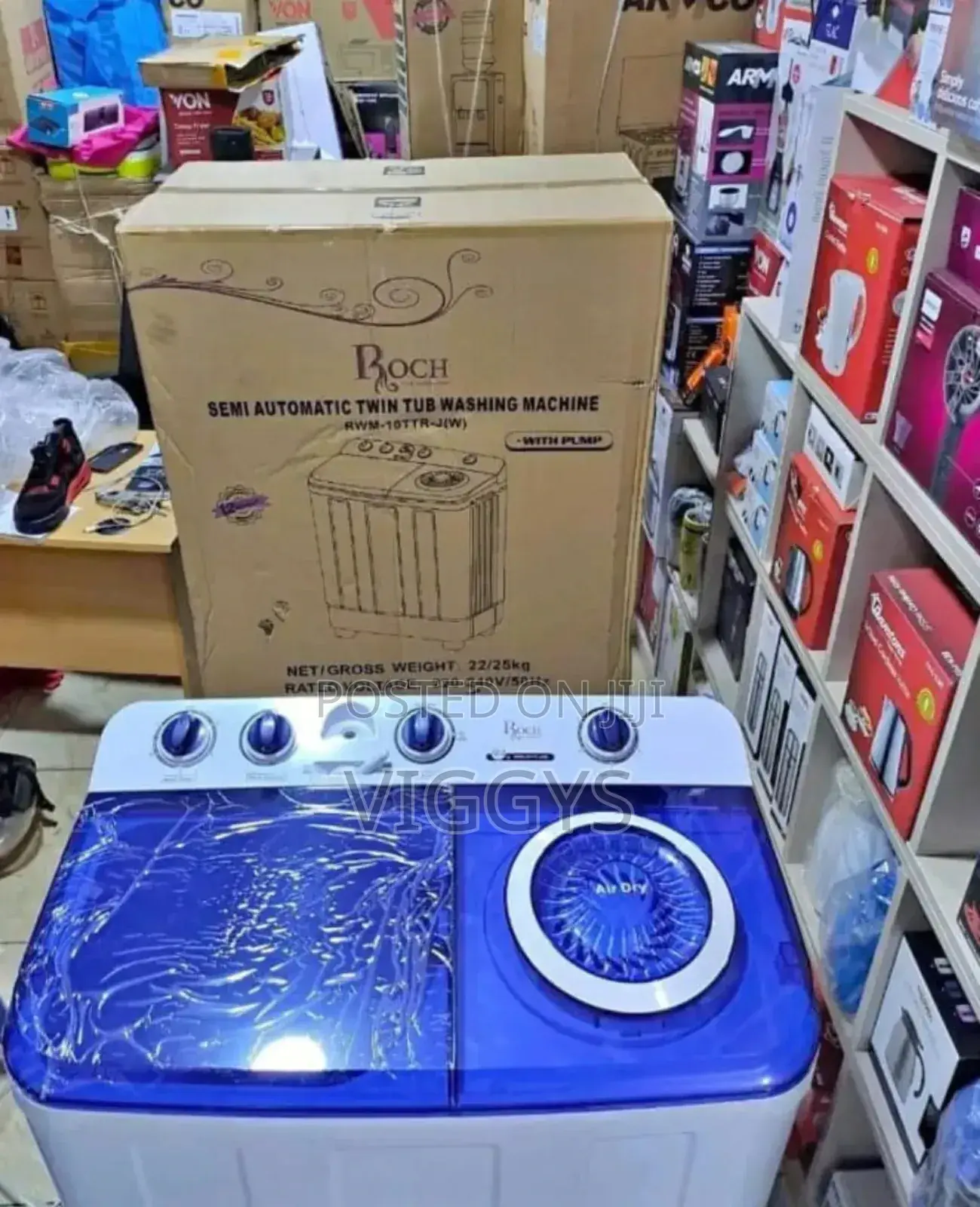 Cool Roch 10kg Semi-Auto Washing Machine RWM-10tl