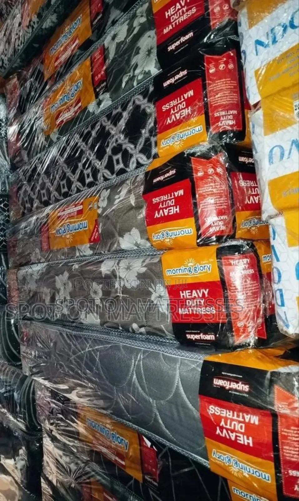 4by6 8inch Heavy Duty Quilted Mattresses.