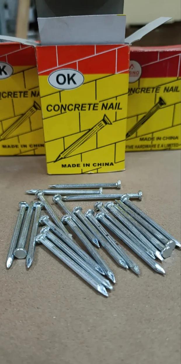 Concrete Steel Nails (2.5 Inches)