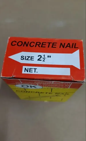Concrete Steel Nails (2.5 Inches)