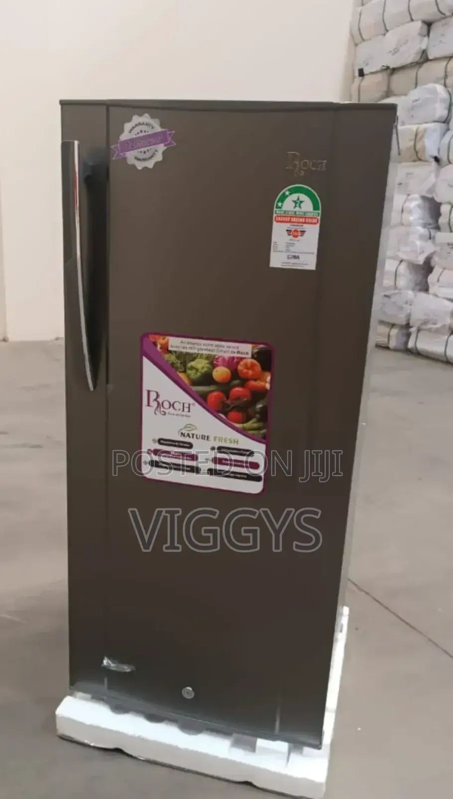 150L Roch Single Door Refrigerator ROCH/150LB/BD