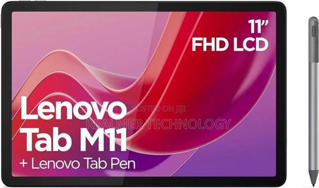New Lenovo Tab M11 128 GB Gray - thumbnail 2