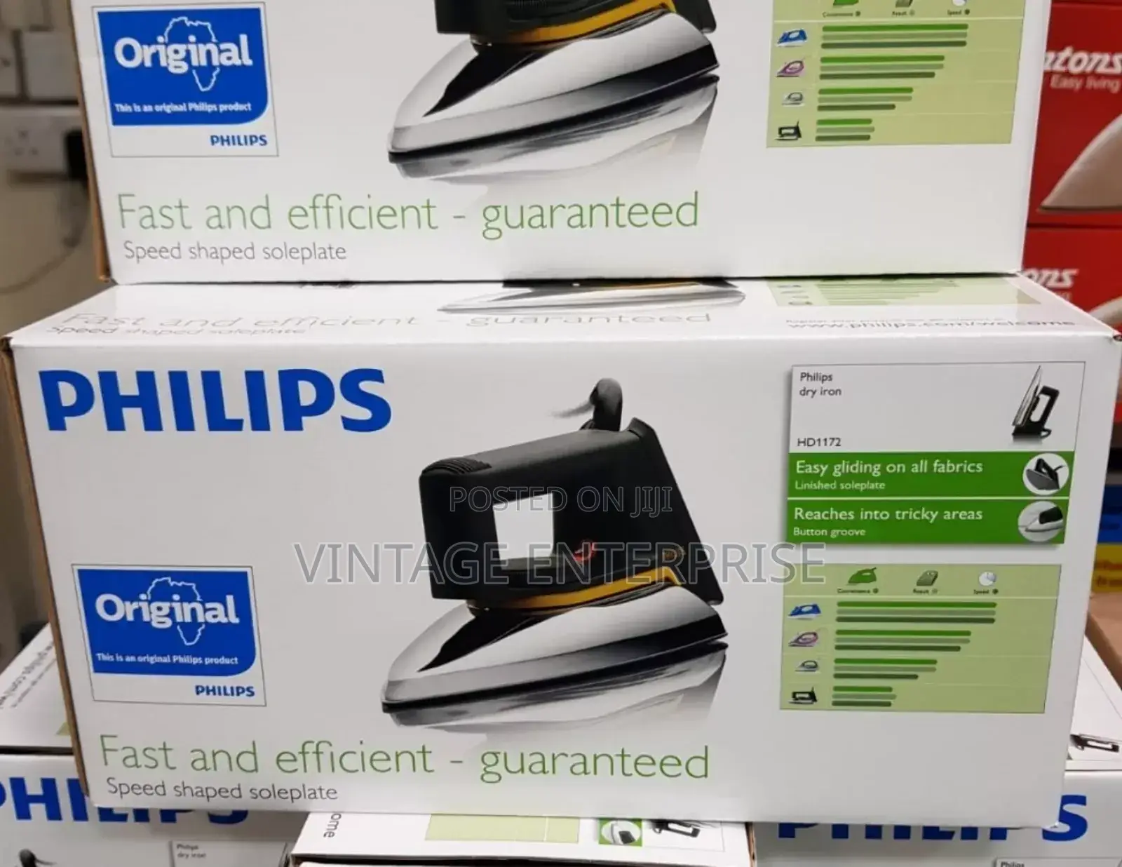 Iron Box : PHILIPS Dry Iron Box  ••√