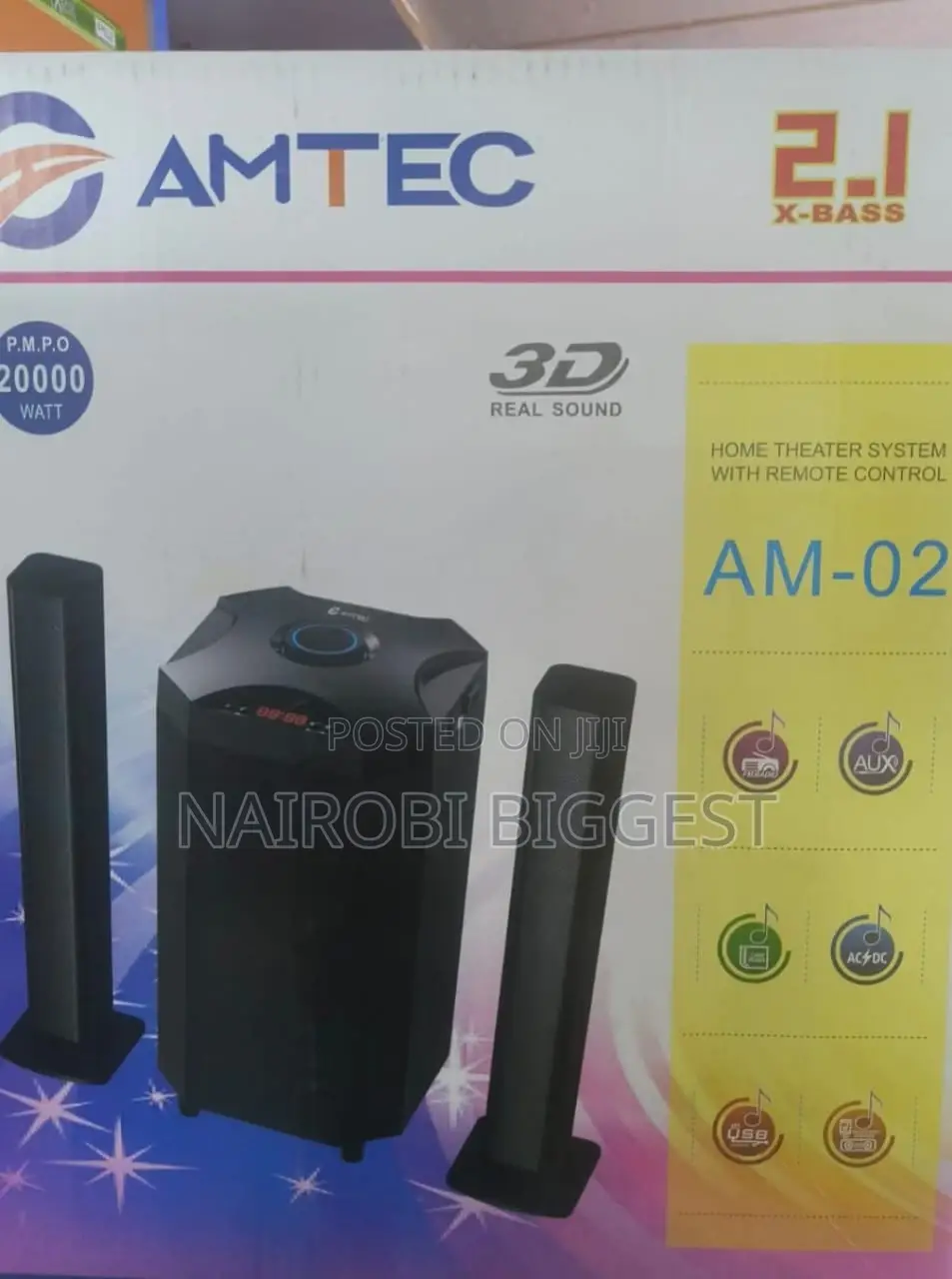 Excellent Amtec AM-02 2.1CH Multimedia Speaker