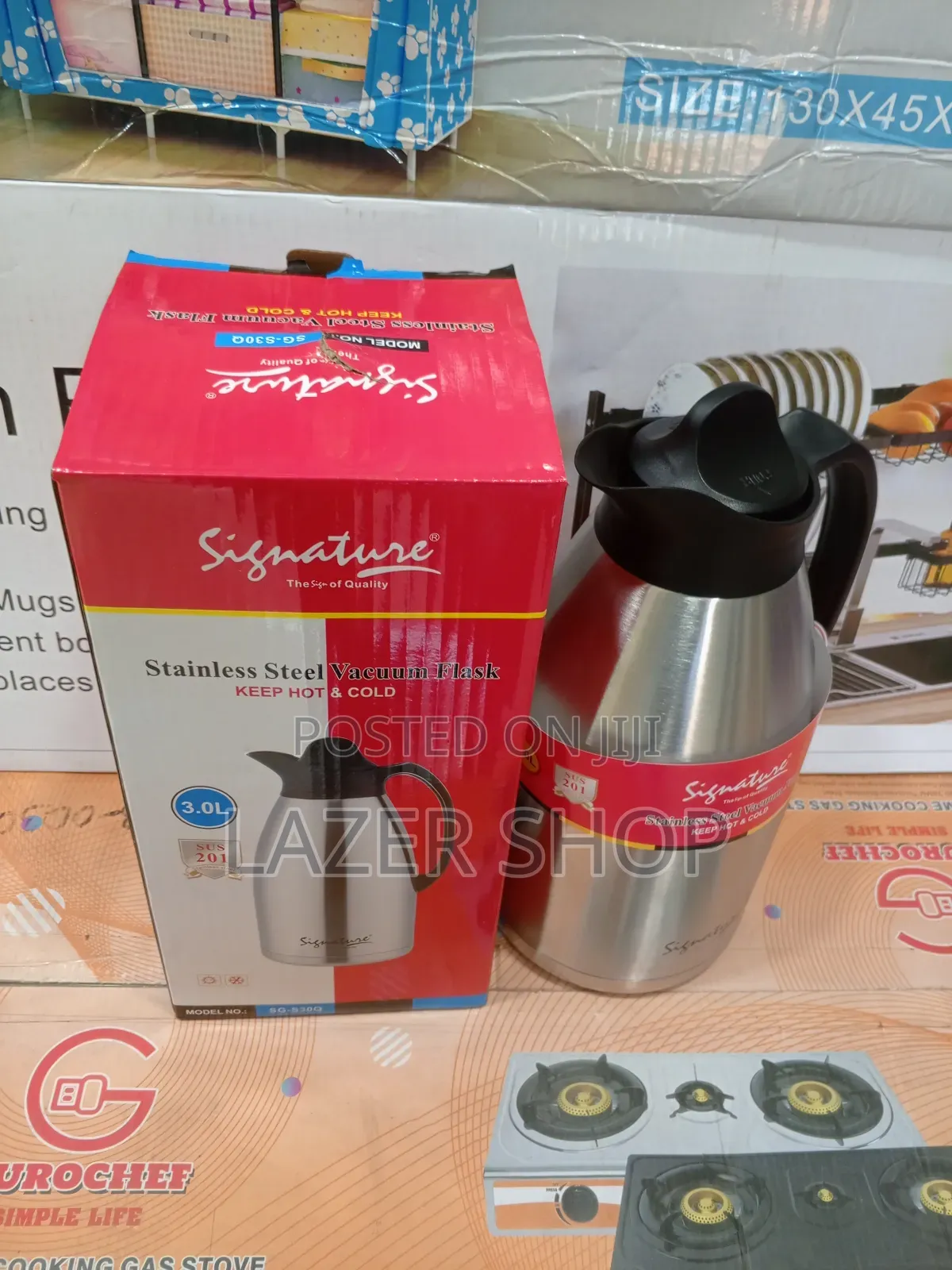 Stainless Steel Vacuum Flask 3L
