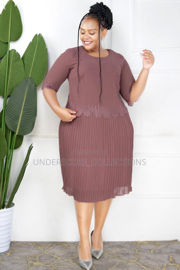 Executive Ladies Casual Chiffon Dresses