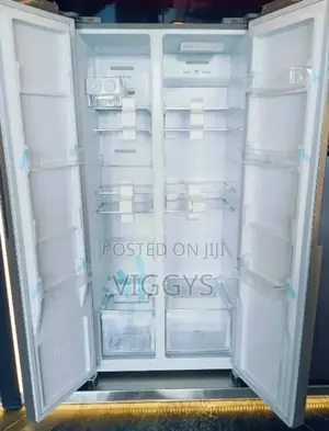 #Amaze Ramtons - 430 Liters Side by Side Led No Frost Fridge